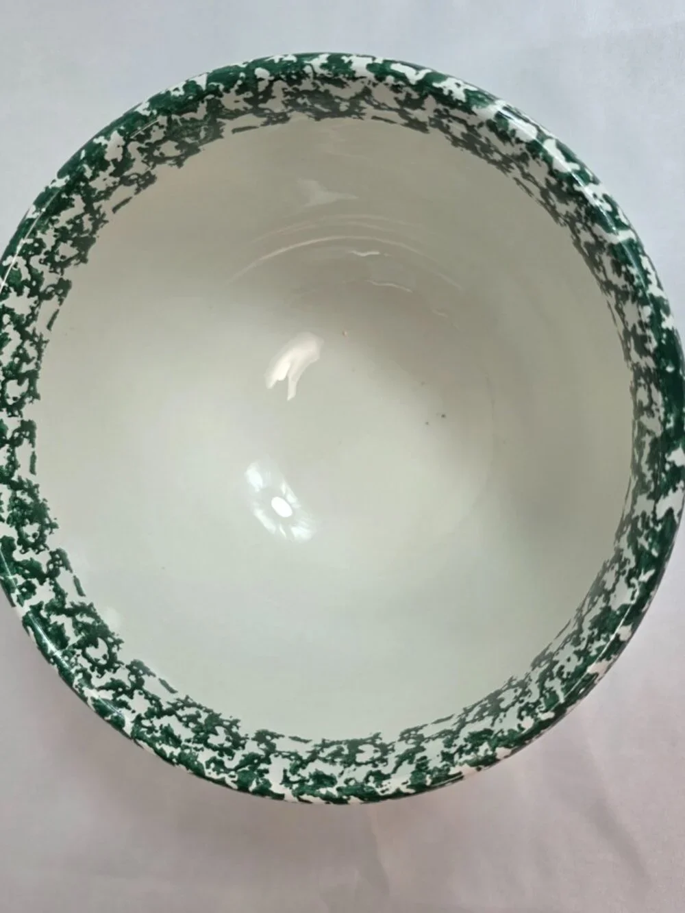 Furio Christmas Tree Mixing Bowl 7-inch Green Christmas Tree & Sponge Rim